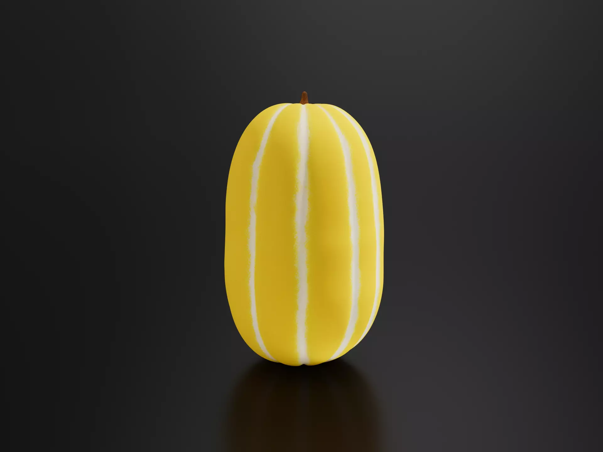 Korean Melon 01 3D print model