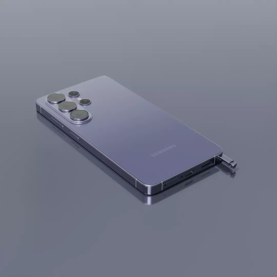 Samsung Galaxy S26 3D Model FBX OBJ 3D model