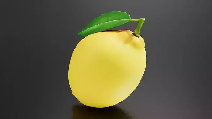 Lemon 01 3D print model 2