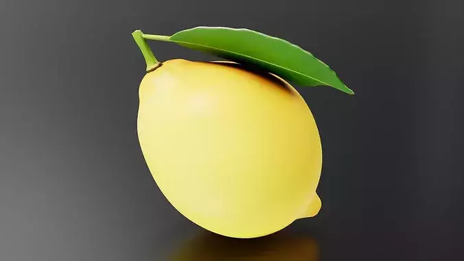 Lemon 01 3D print model 4