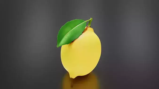 Lemon 01 3D print model 5
