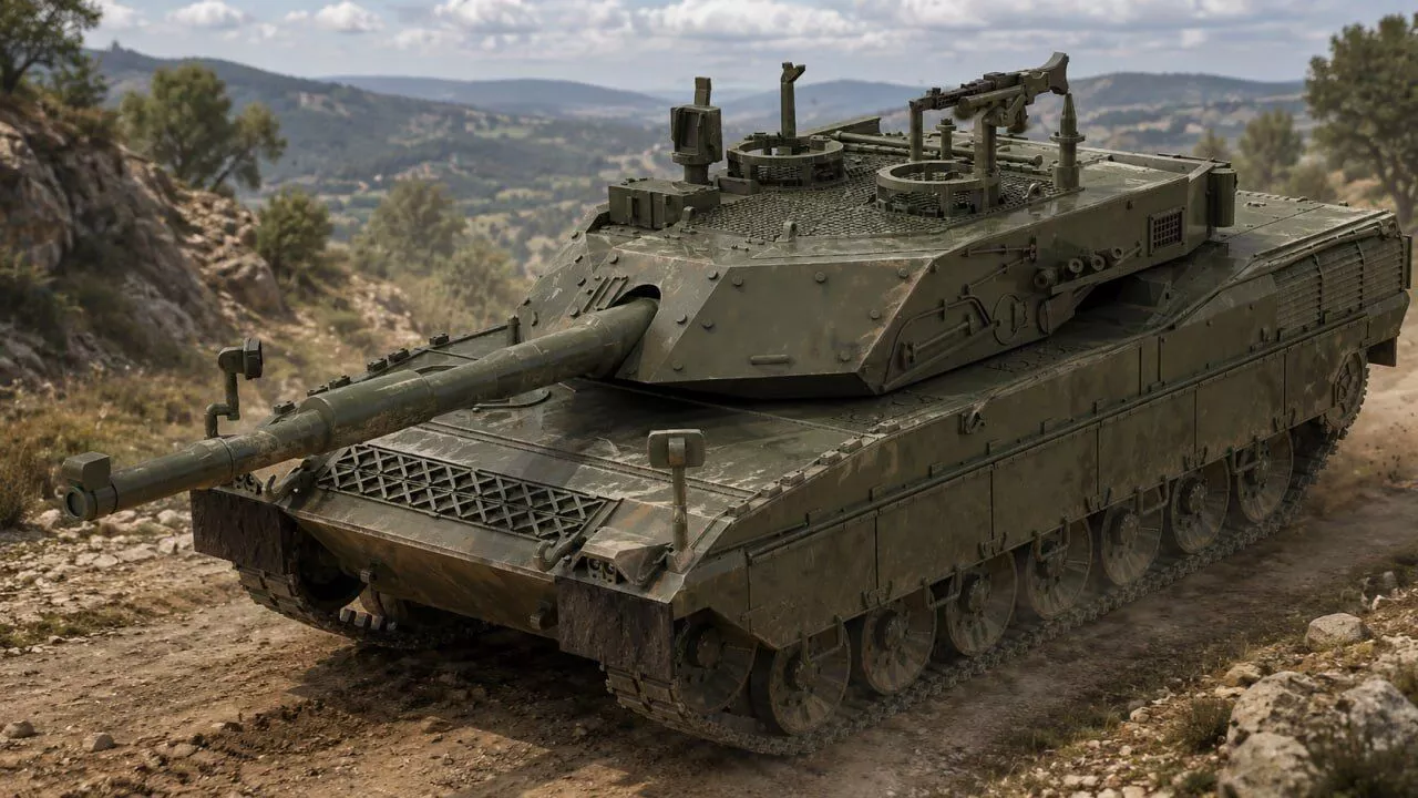 The C1 Ariete MBT 3D print model