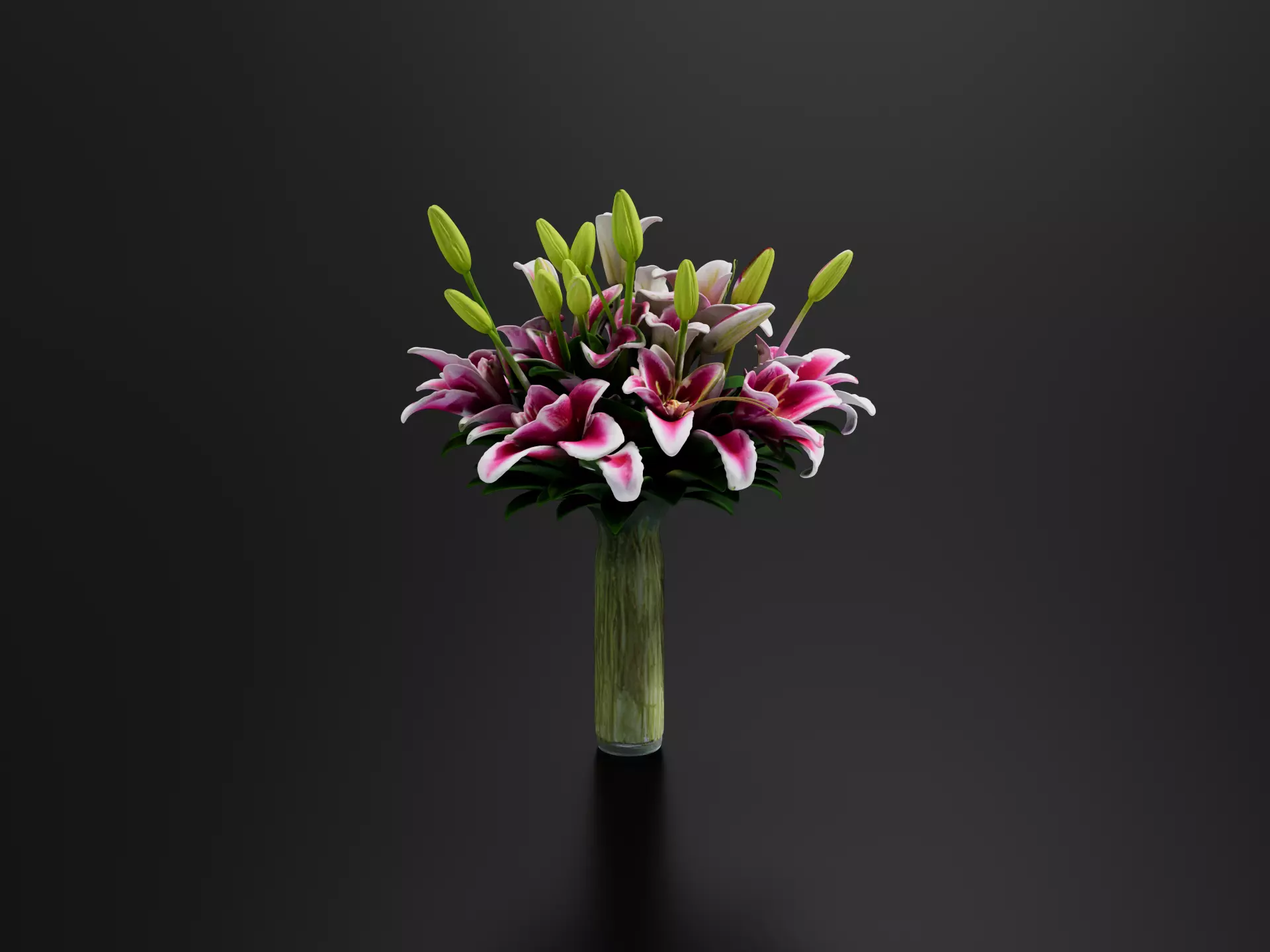 Lilies in All Flowers 3D print model