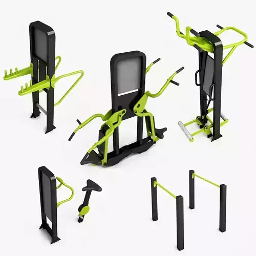 Outdoor gym equipments