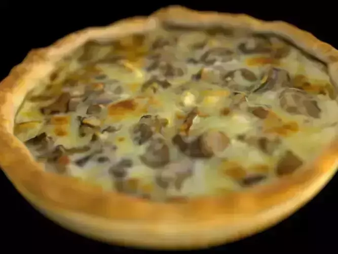Chicken Mushroom Quiche