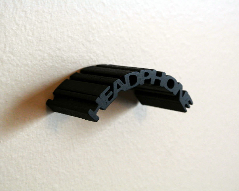 Headphone stand Free 3D print model_2