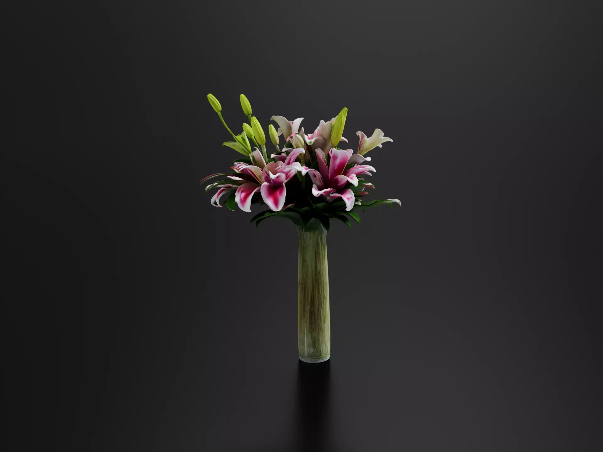 Lovely Lilies 3D print model