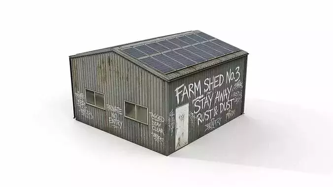 Abandoned Farm Shed