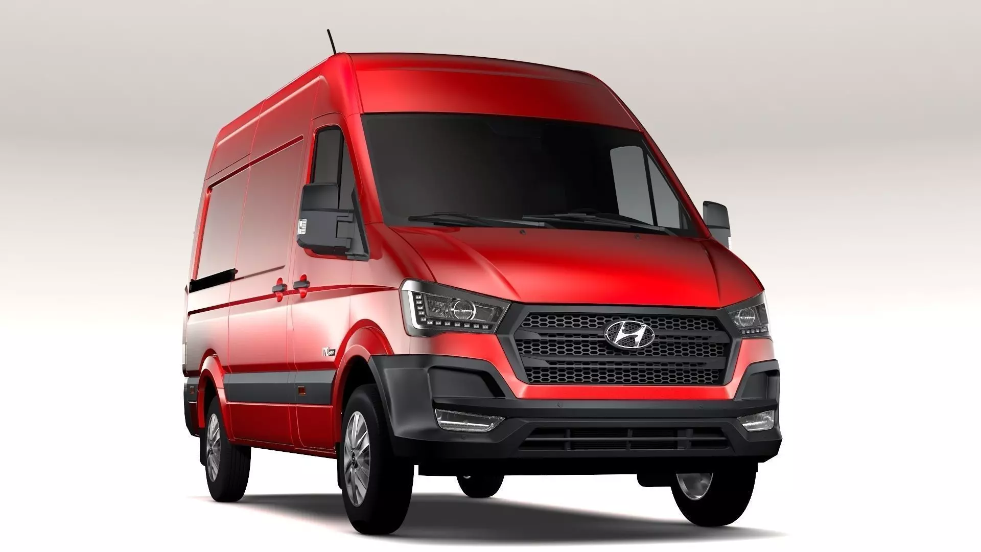 Hyundai H350 Van SWB 2017 3D model