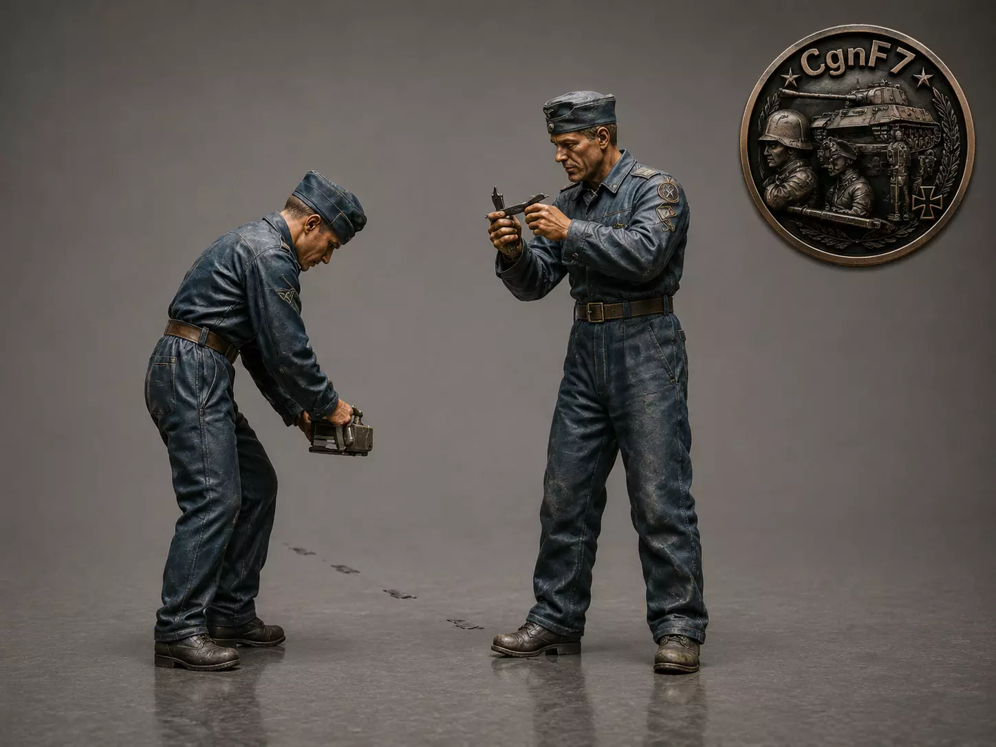 Luftwaffe Ground Crew 3D print model