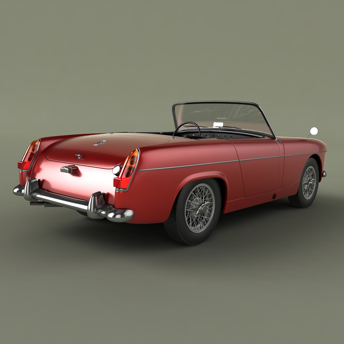 MG Midget Mk1 3D model_2