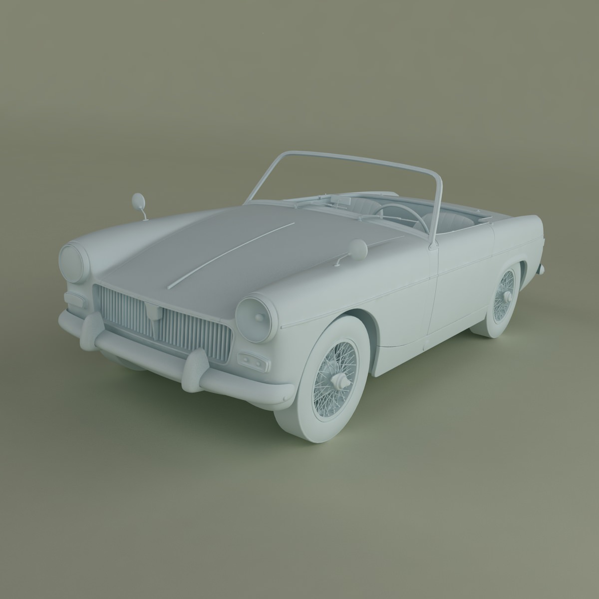 MG Midget Mk1 3D model_9