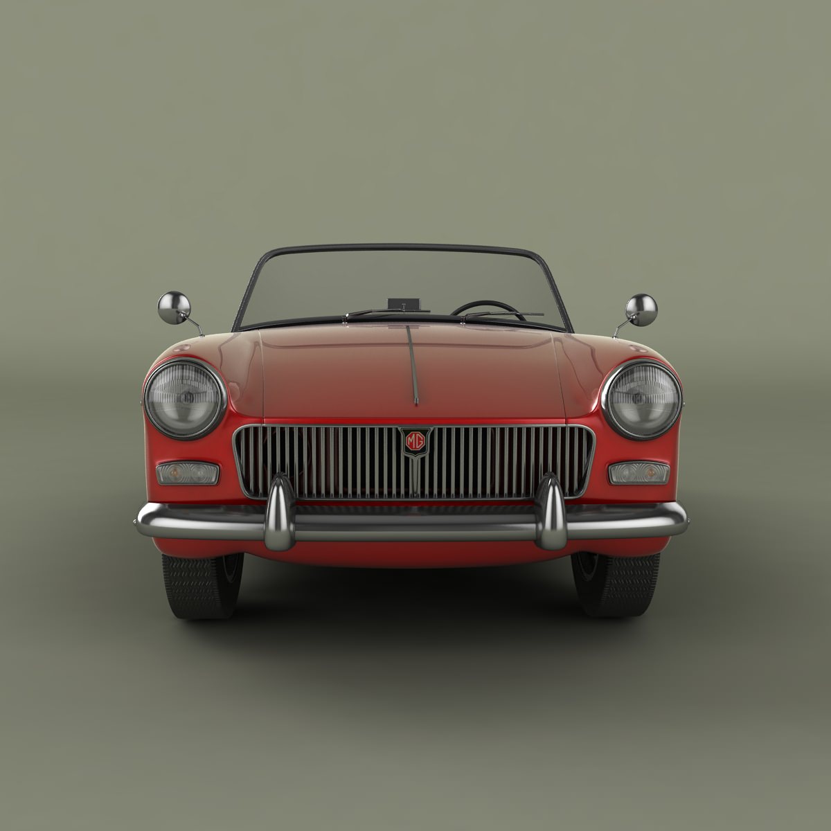 MG Midget Mk1 3D model_4