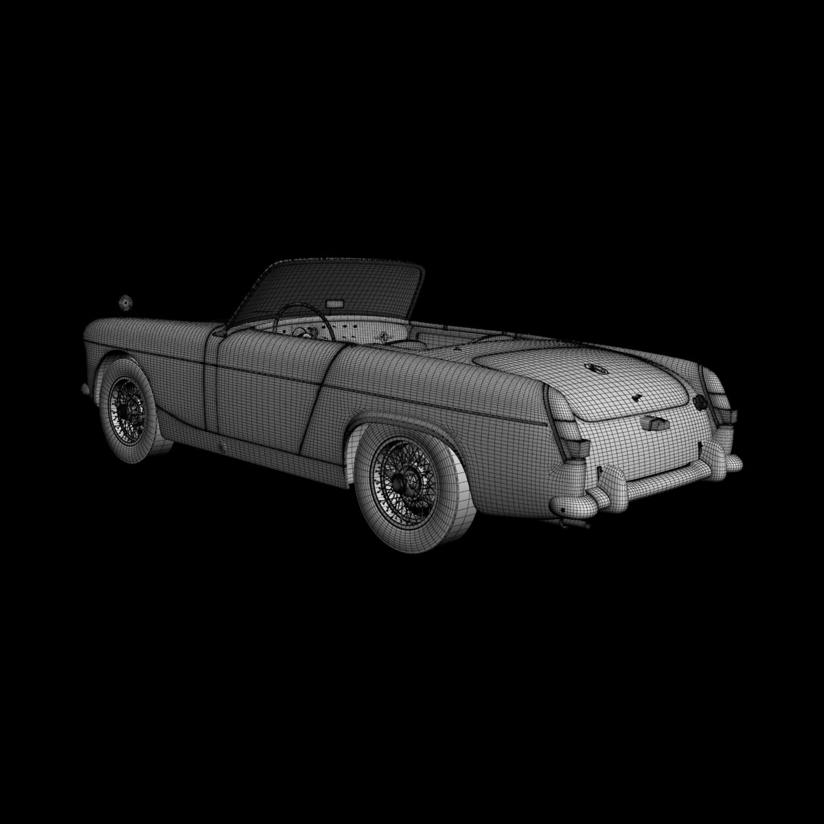 MG Midget Mk1 3D model_14