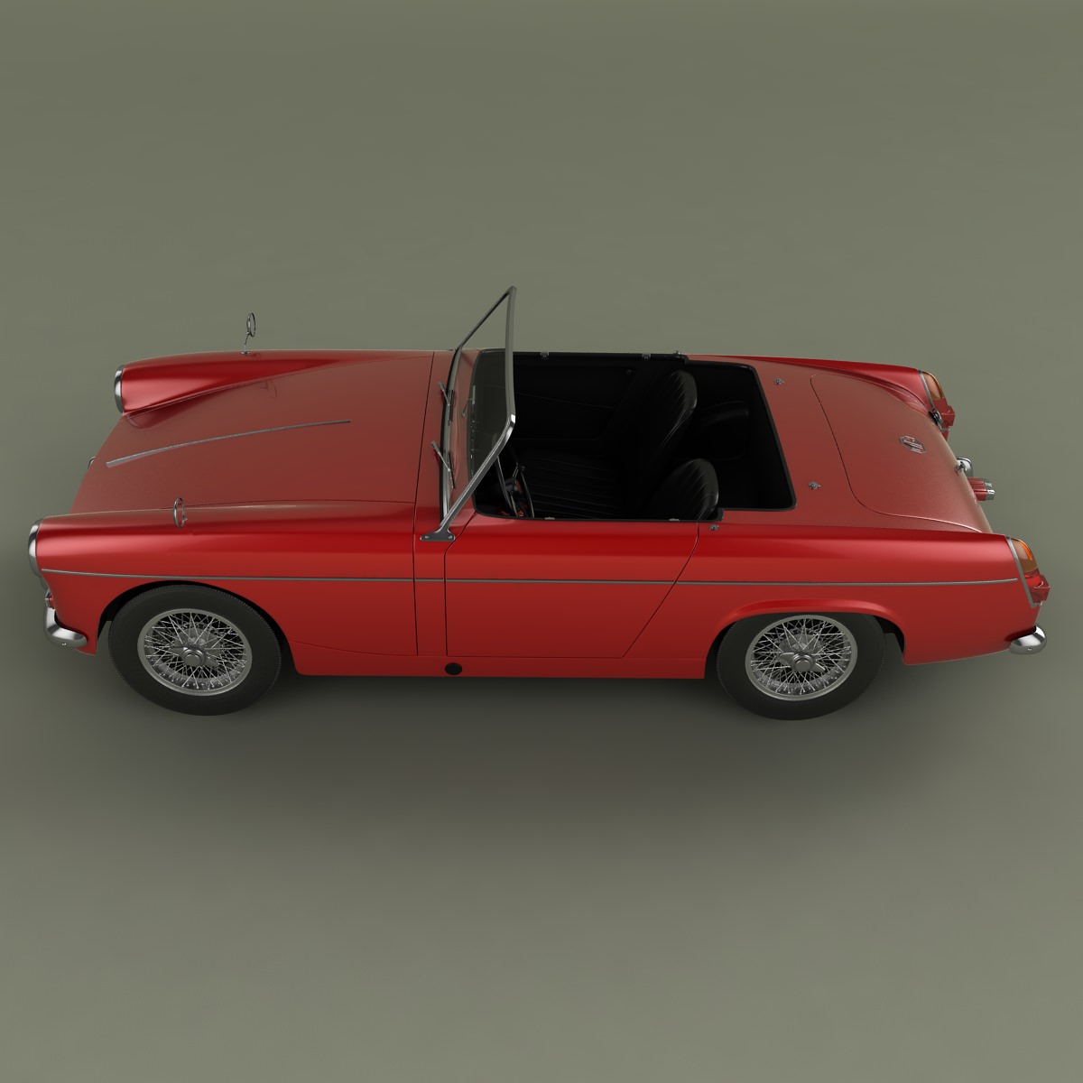 MG Midget Mk1 3D model_6