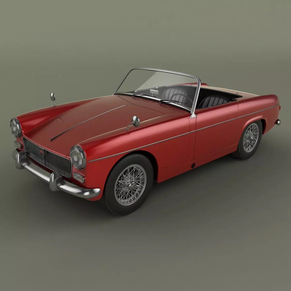 MG Midget Mk1 3D model_0
