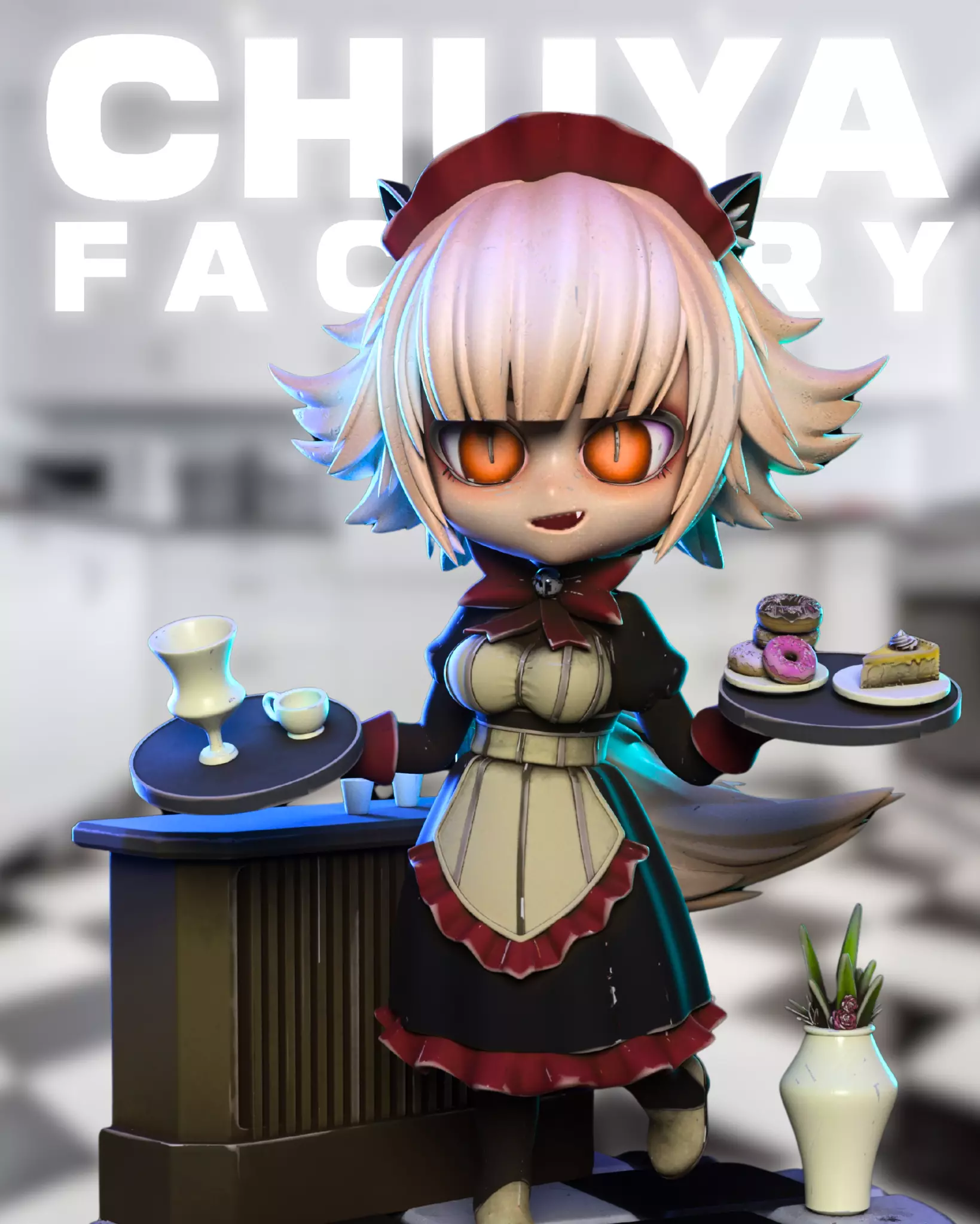 Cat Maid - Chuya Factory 3D print model
