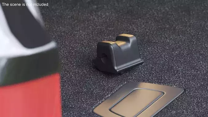 Left Stabilizer Bushing 3D model 4