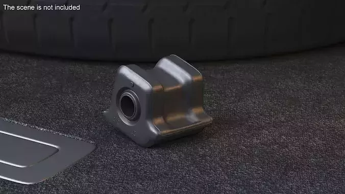 Left Stabilizer Bushing 3D model 3