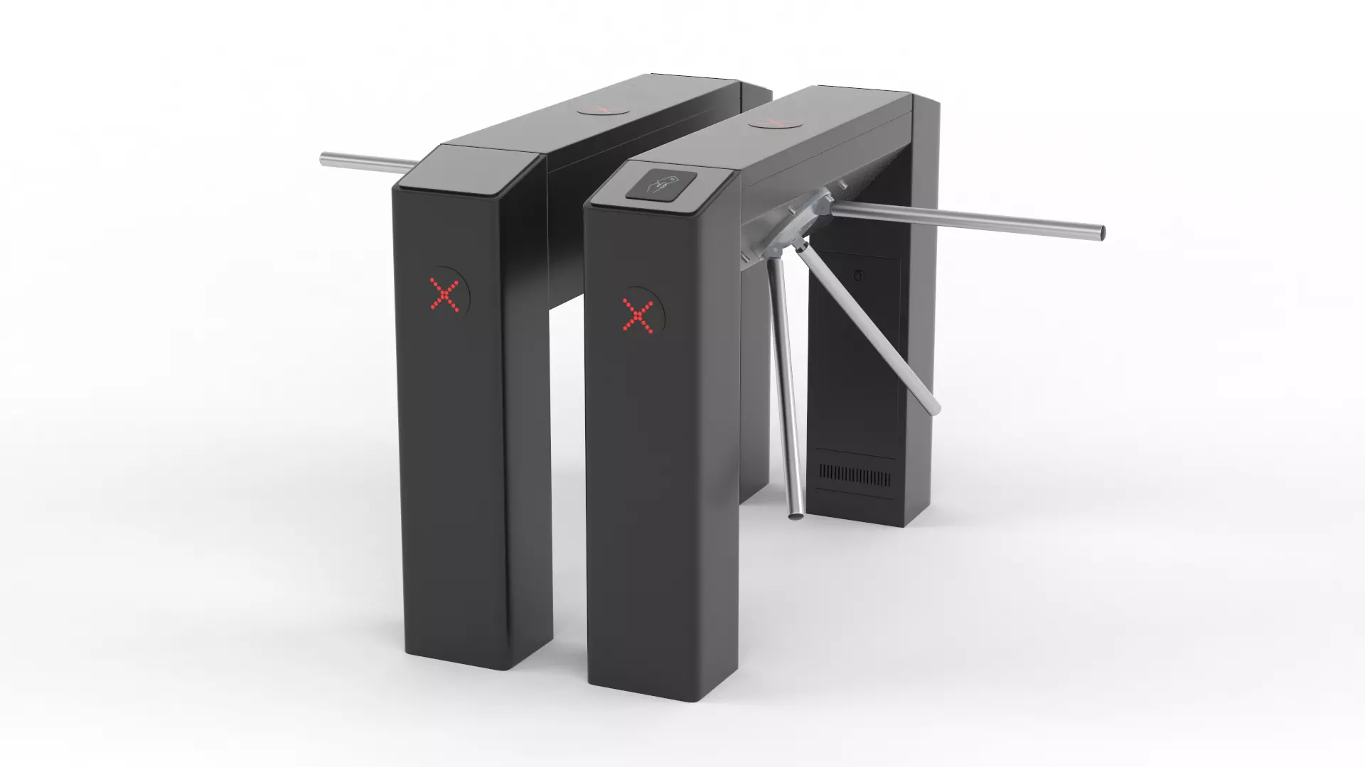 Turnstile Gate 3D model
