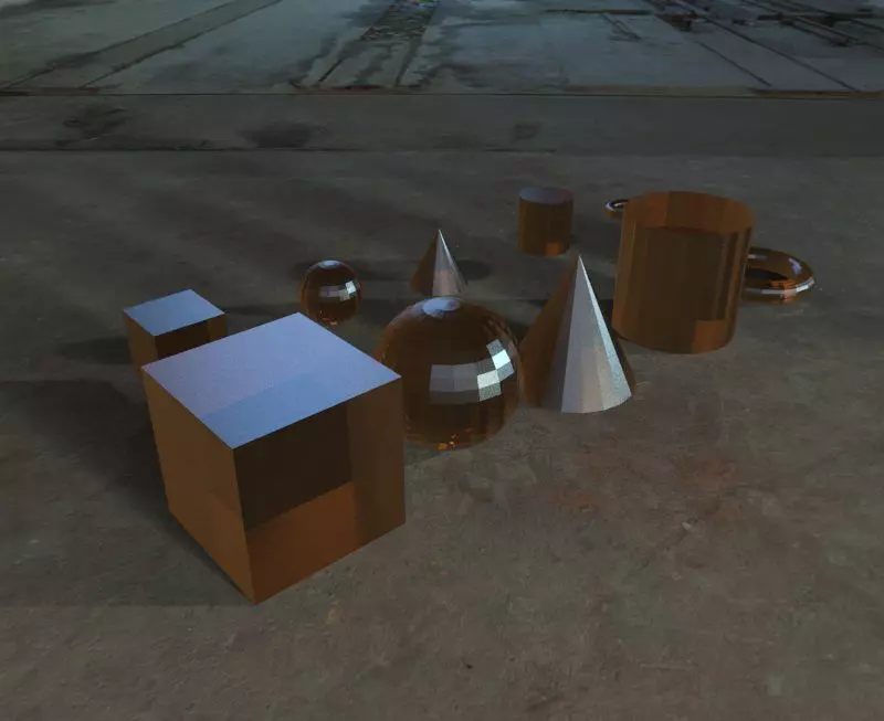 Free primitive objects for test printing V1 2 Free 3D print model_0