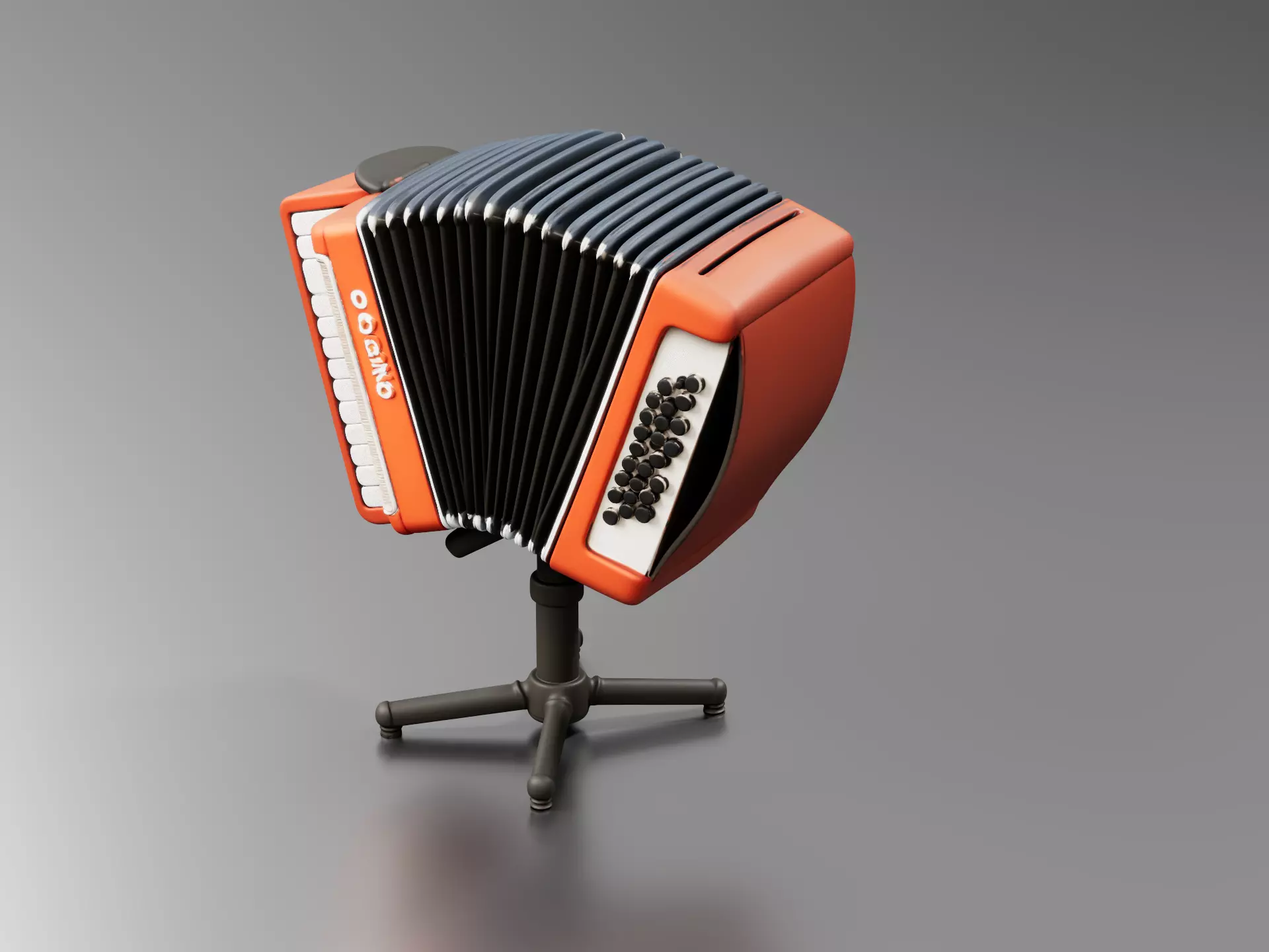 Accordion 3D print model