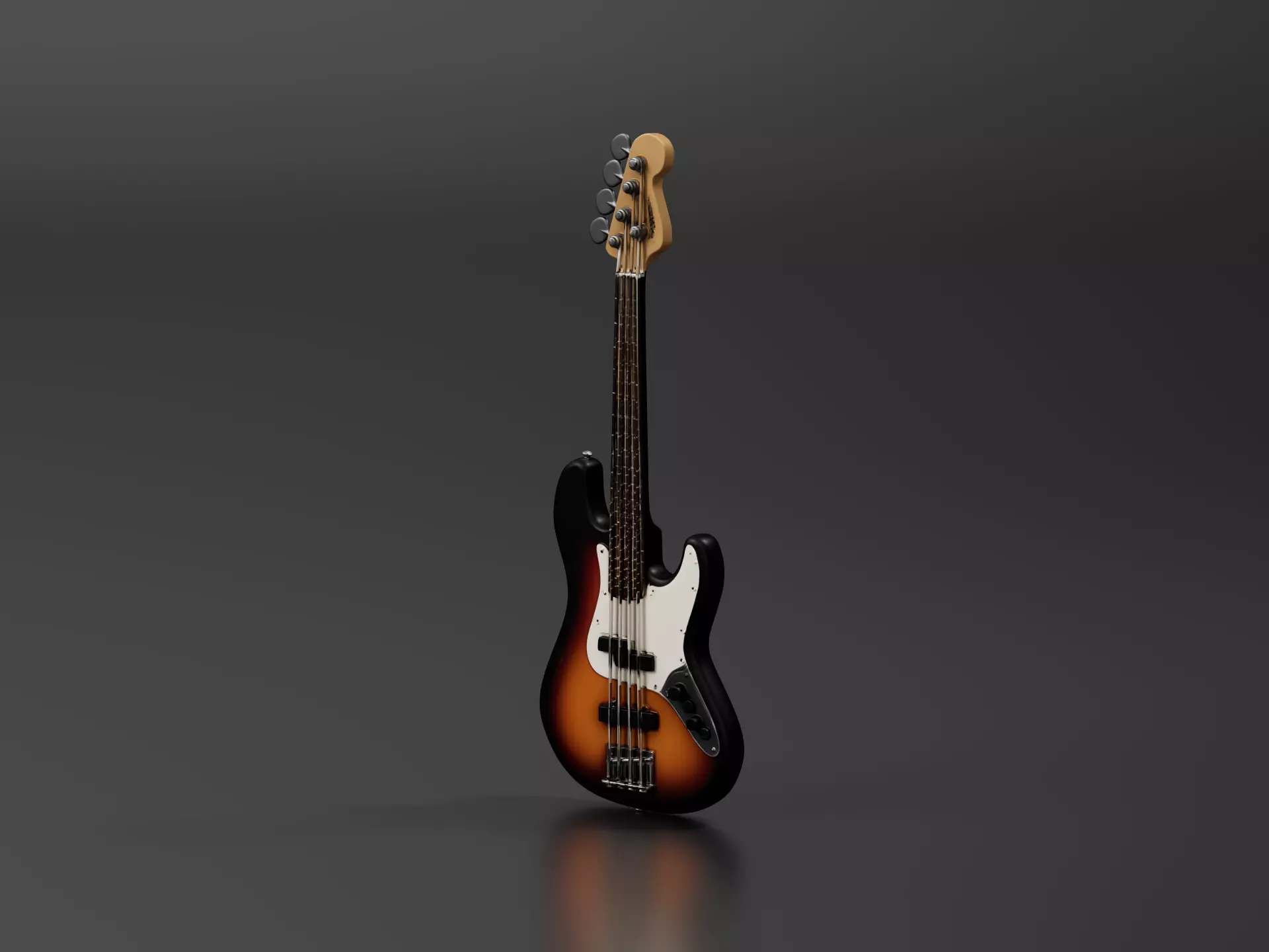 Bass Guitar 3D print model