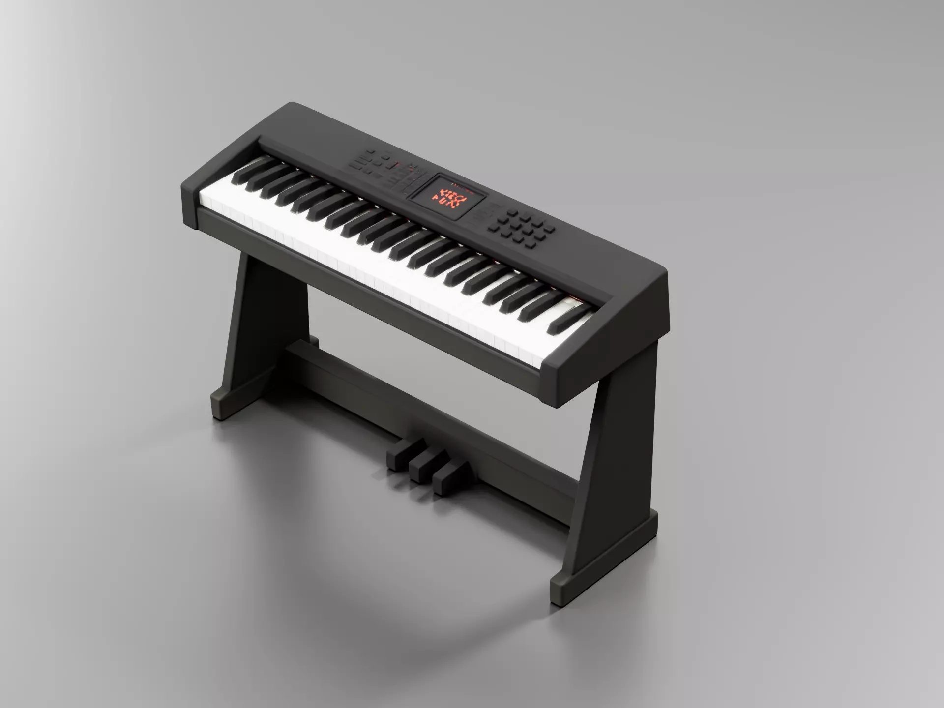 Digital Piano 3D print model