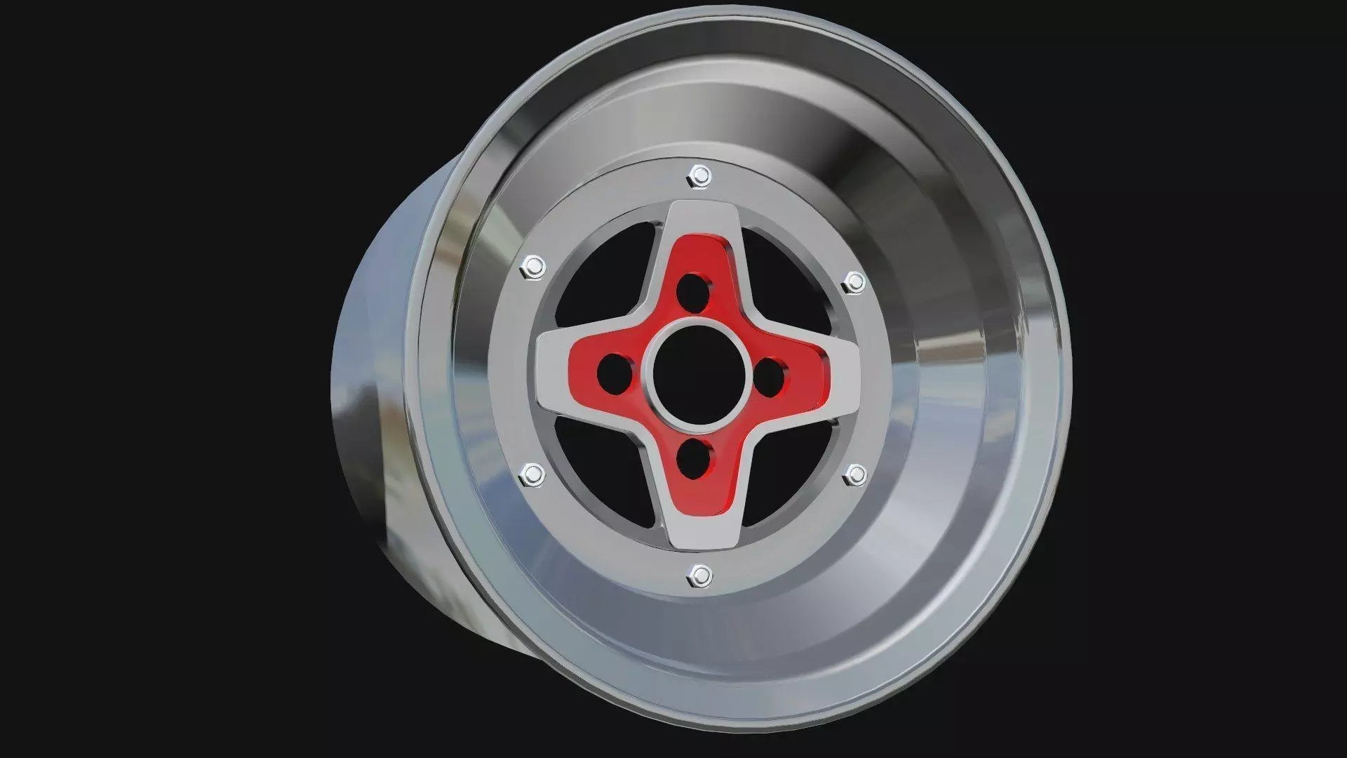 SSR F4 CG Low-poly 3D model_0