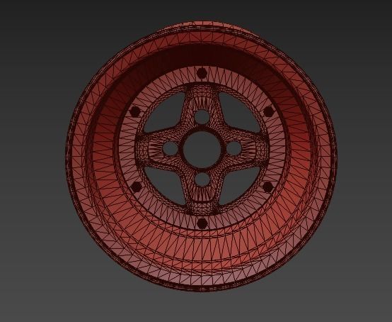 SSR F4 CG Low-poly 3D model_1