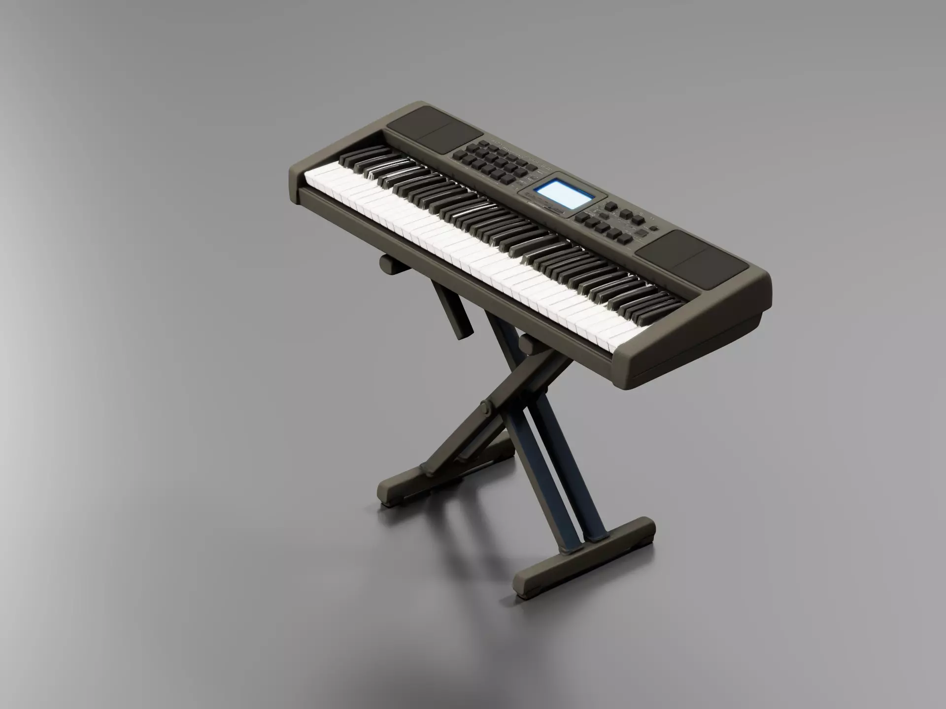 Synthesizer Keyboard 3D print model