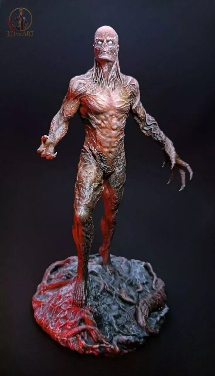 Dark Horror Monster Statue 3D print model