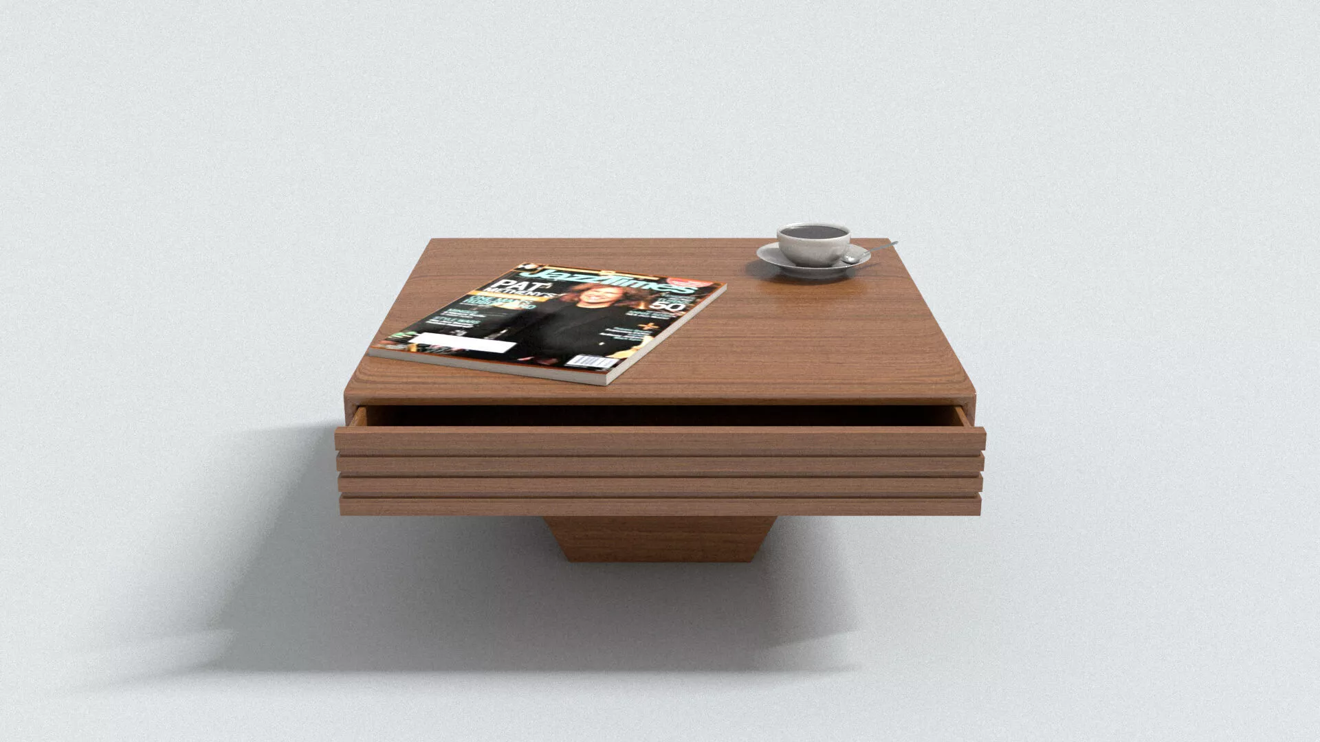 laos Nightstand 3D model