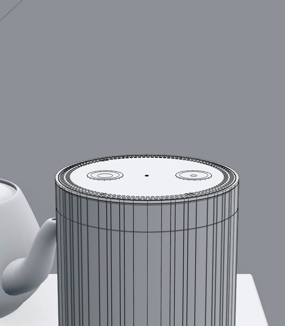 Amazon Echo Alexa 3D model_5