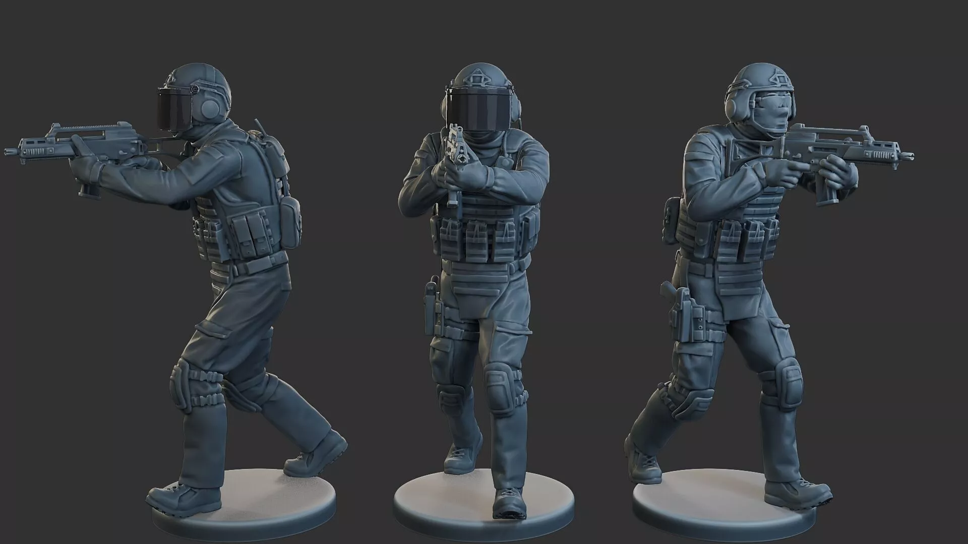 Tactical Gear GSG 9 TG1 005 3D print model