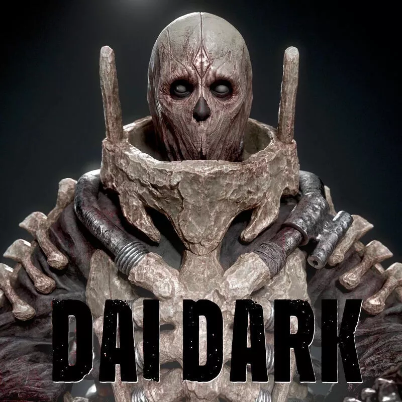 Zaha Sanko Dai Dark 3D Printable Fan Art Statue 3D print model