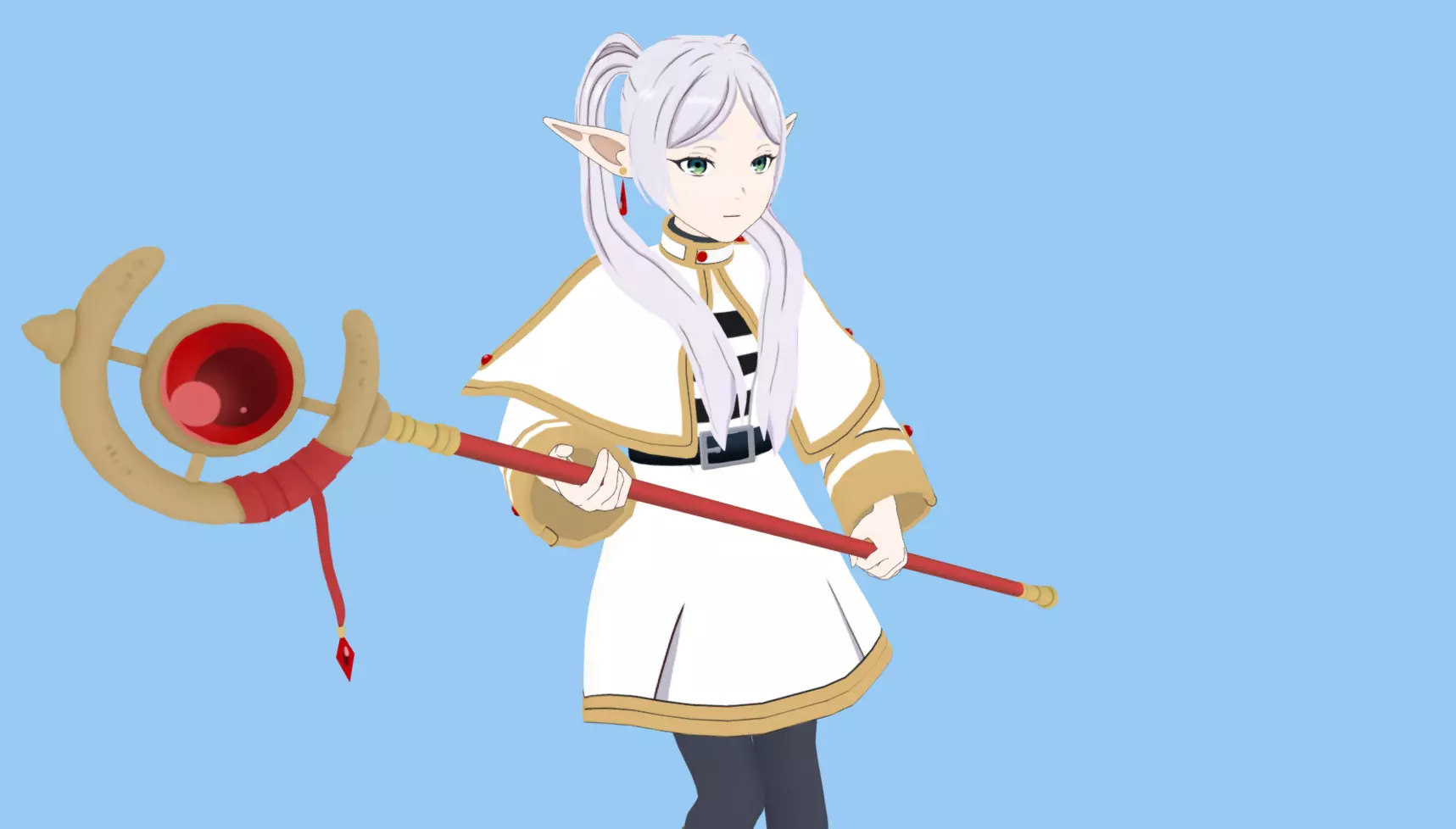 Frieren Beyond Journey s End Low-poly 3D model