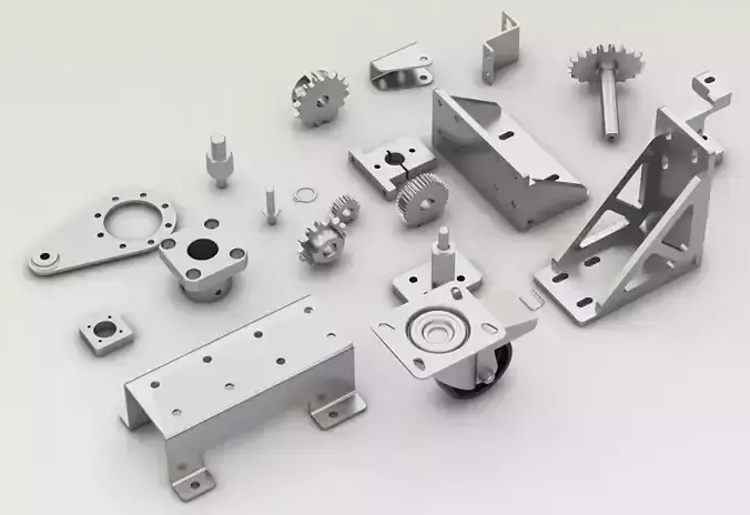 Engineering Parts 3D model