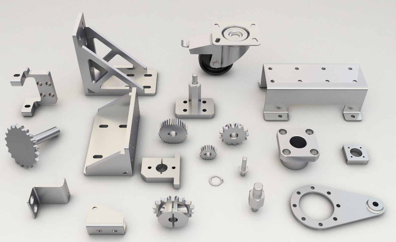 Engineering Parts 3D model_3