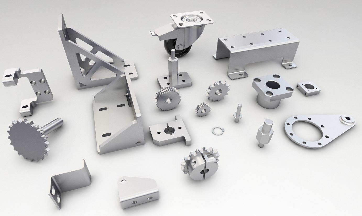 Engineering Parts 3D model_2