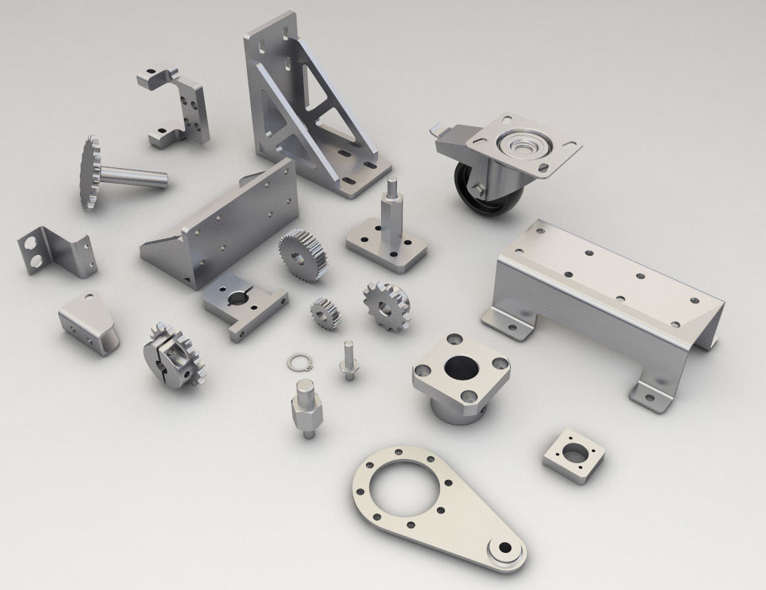 Engineering Parts 3D model_1