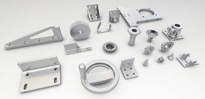 Engineering Parts V2 3D model