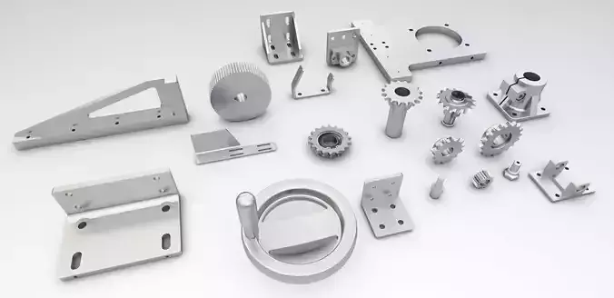 Engineering Parts V2 3D model