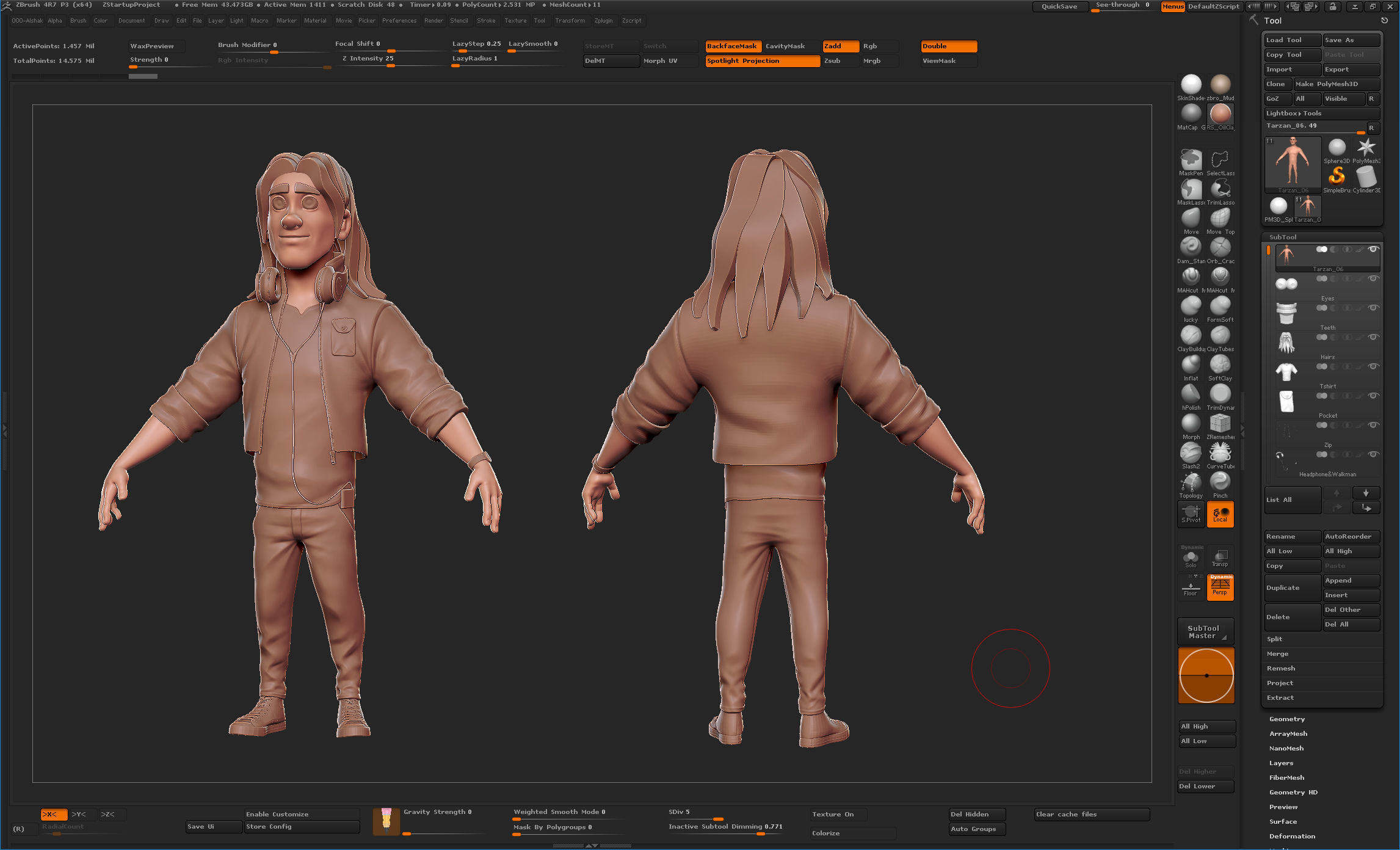 Cartoon Character 3D model_14