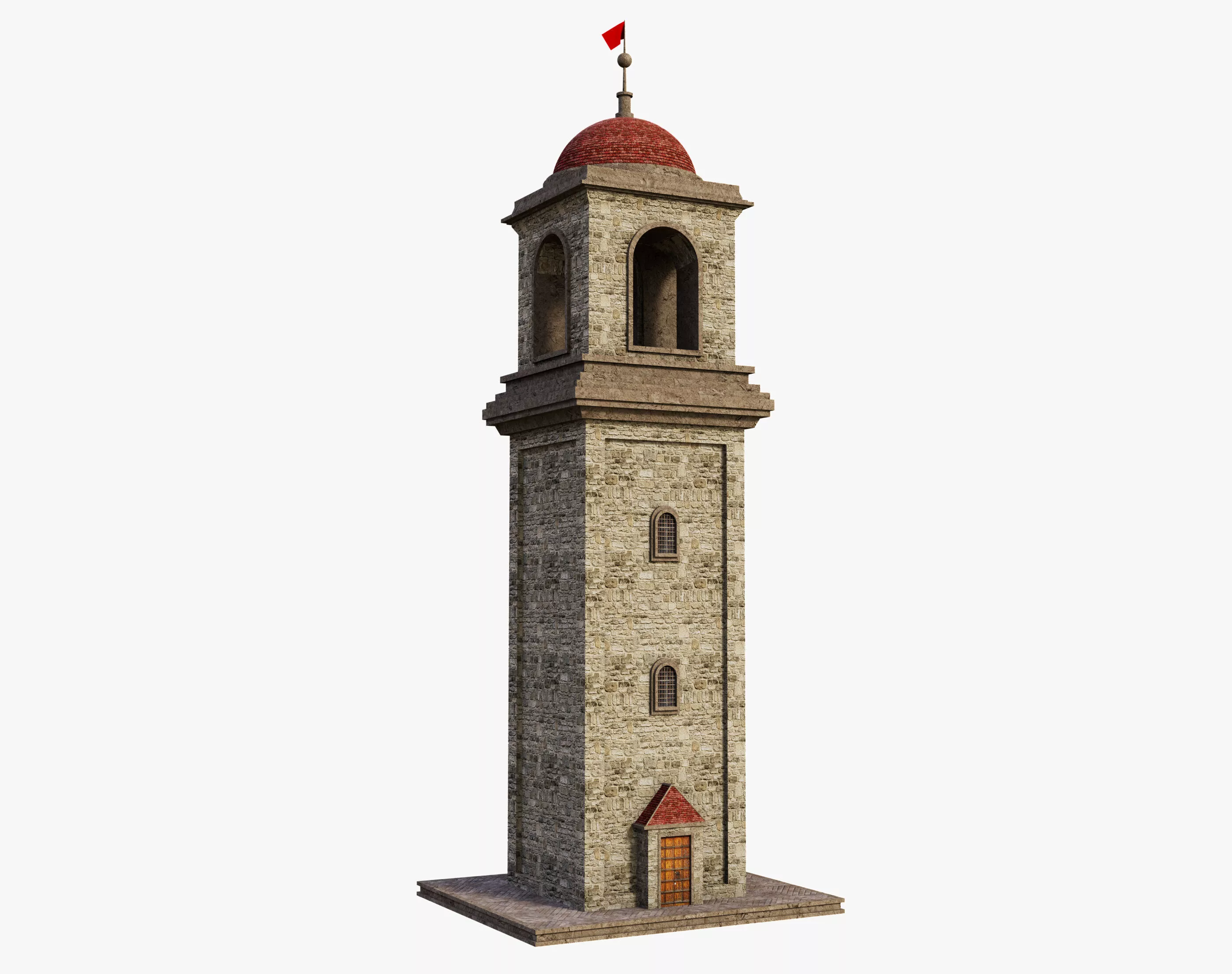 Ancient Tower Free 3D model