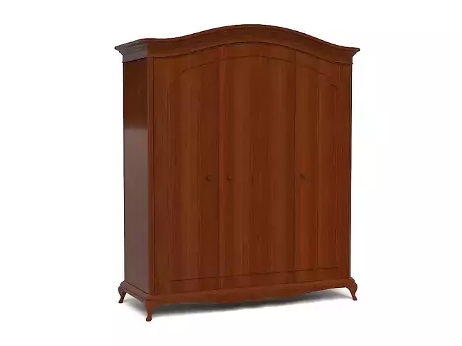 Bedroom wardrobe in 18th century French style