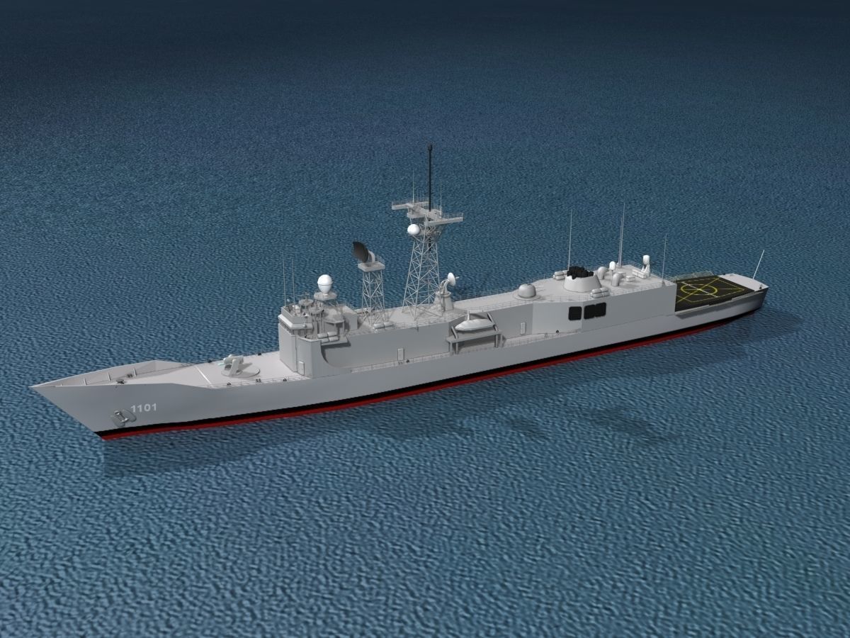 PFG2-1101 ROCS Cheng Kung 3D model_7