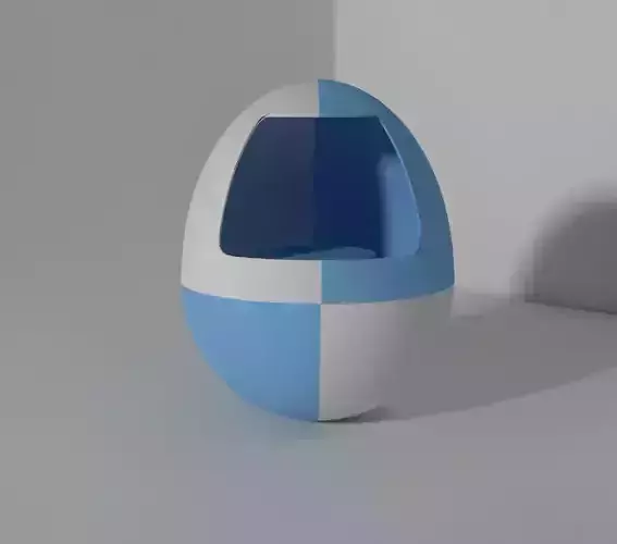3D Printable Egg Stash 3D print model