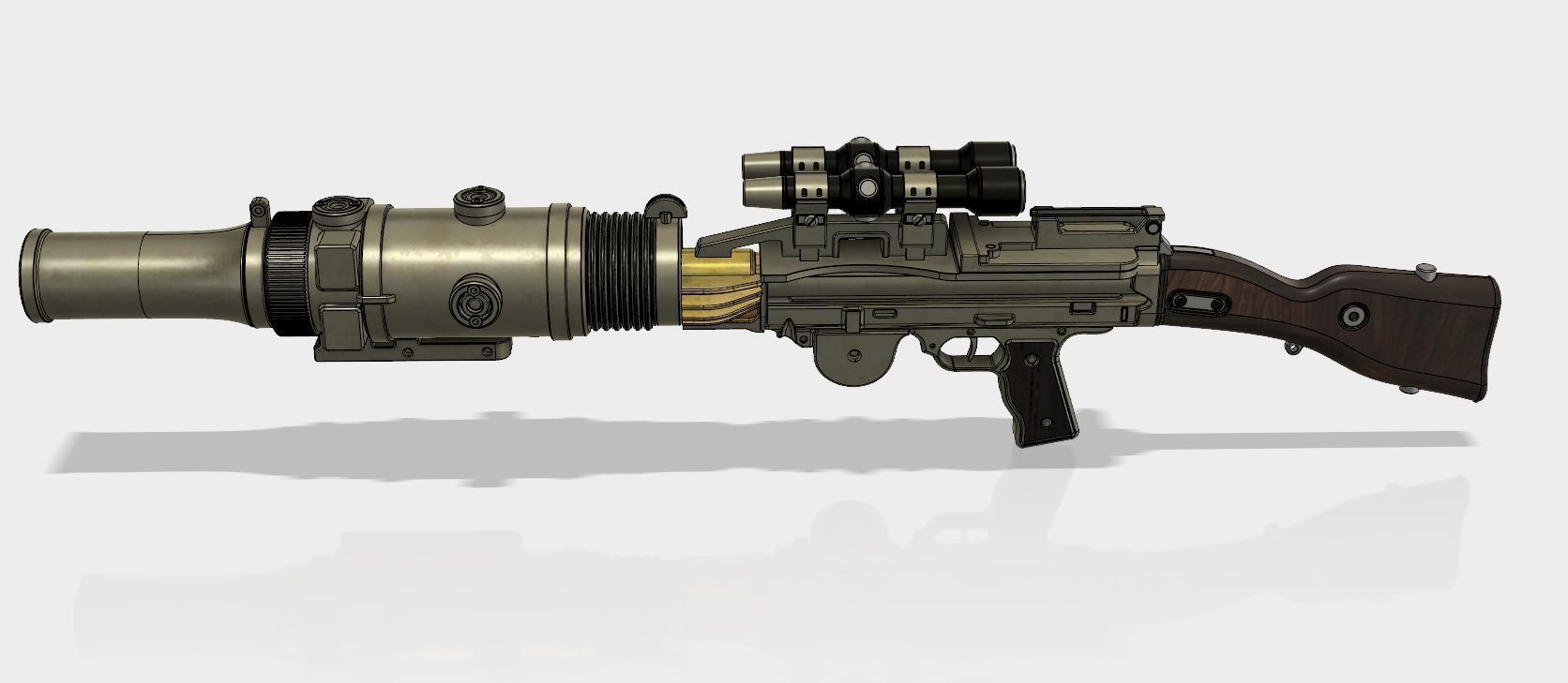 T-21B heavy blaster 3D print model_6