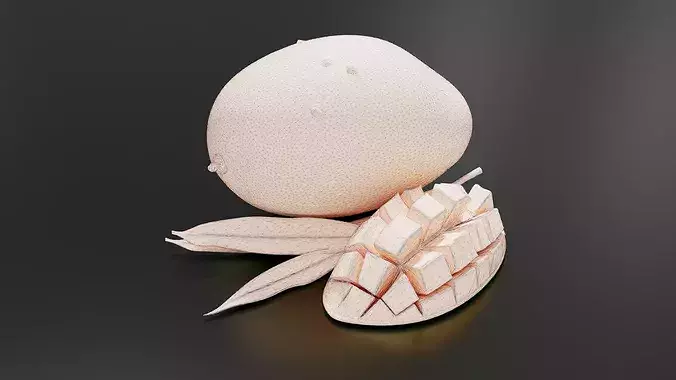 Mango 01 3D print model 7